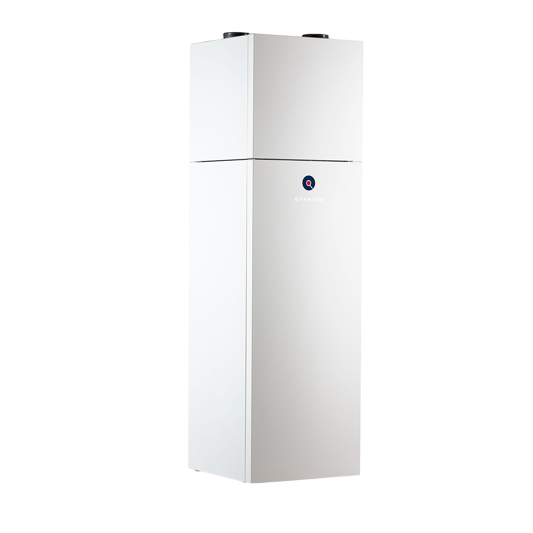 Qvantum QE frånluftsvärmepump – installation
